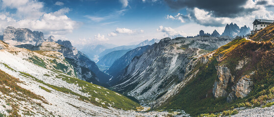 Dolomity, Włochy, okolice Tre Cime di Lavaredo 