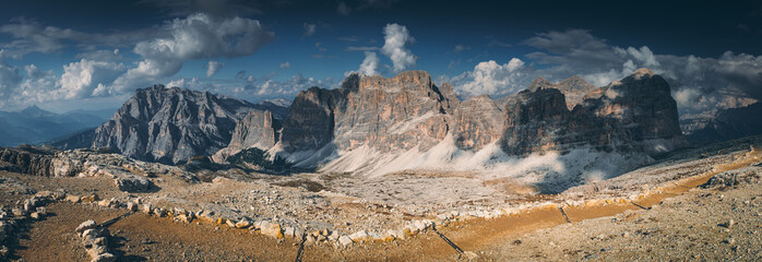 Dolomites, Rifugio Lagazuoi area