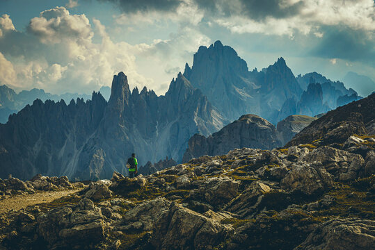 Dolomity, Włochy, okolice Tre Cime di Lavaredo 