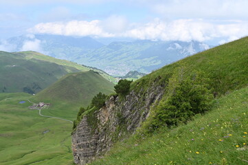 Naklejka premium Scenic valley