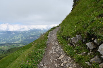 Swiss cliff walk