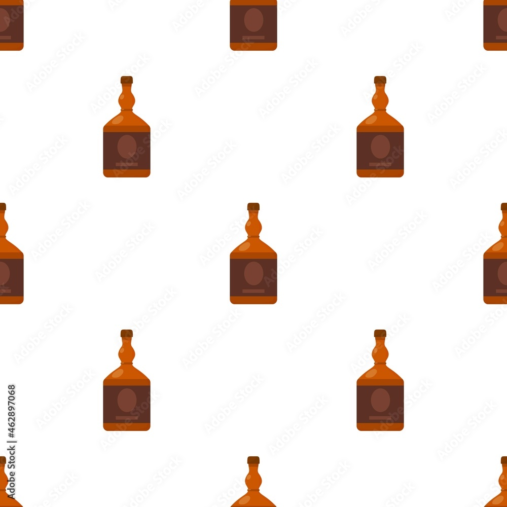 Poster cognac pattern seamless background texture repeat wallpaper geometric vector