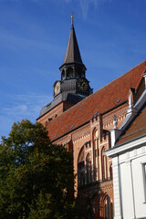Fototapeta premium Pfarrkirche St. Marien in Güstrow