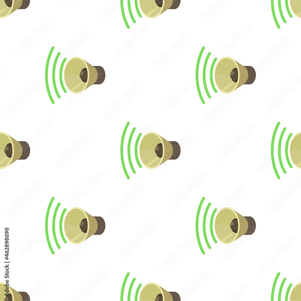 Aufkleber sound on pattern seamless background texture repeat wallpaper geometric vector