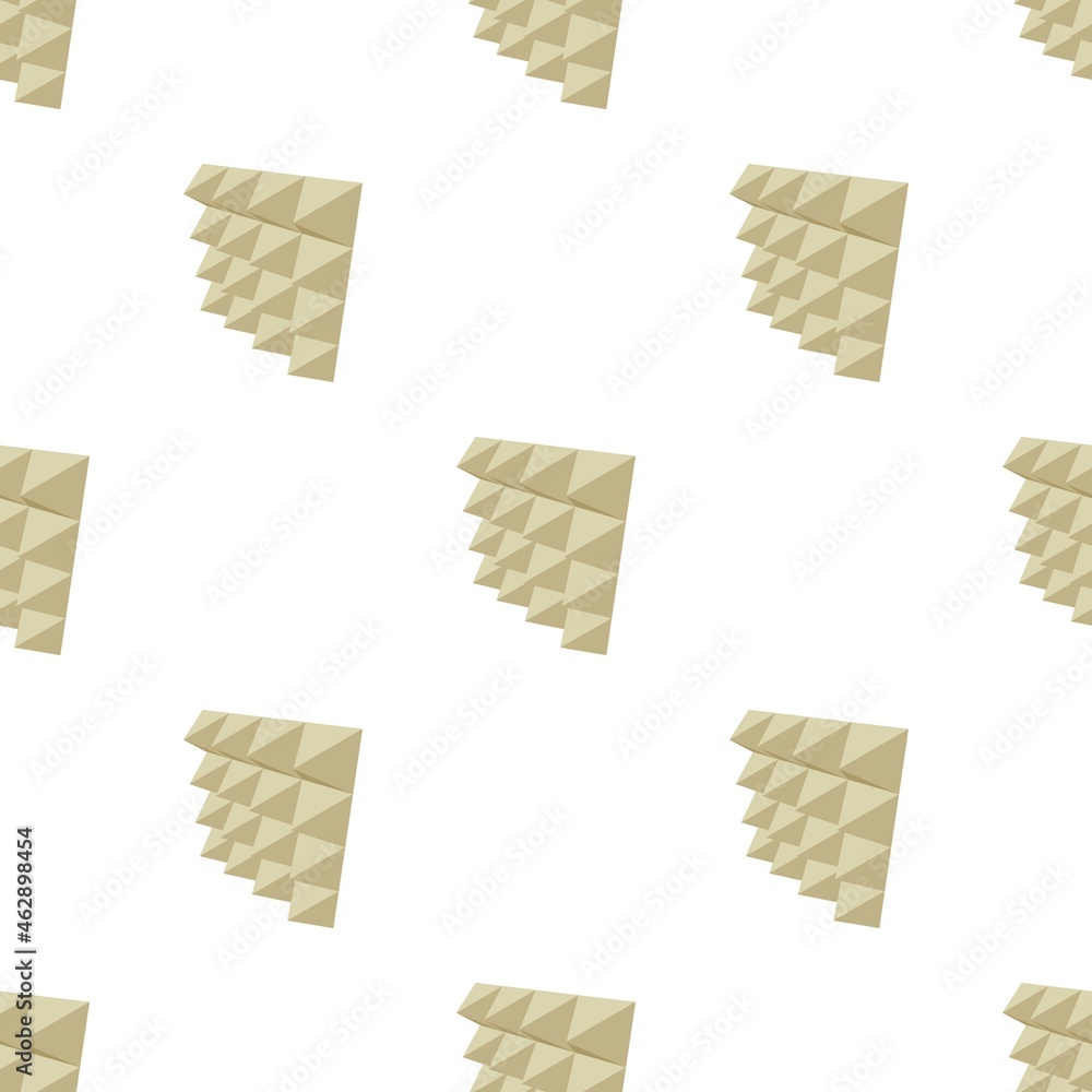 Poster soundproof panel pattern seamless background texture repeat wallpaper geometric vector