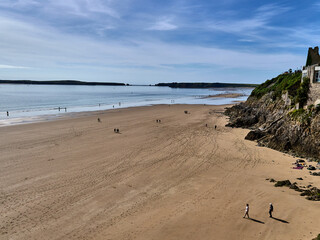 UK - South Wales - Tenby South Beach