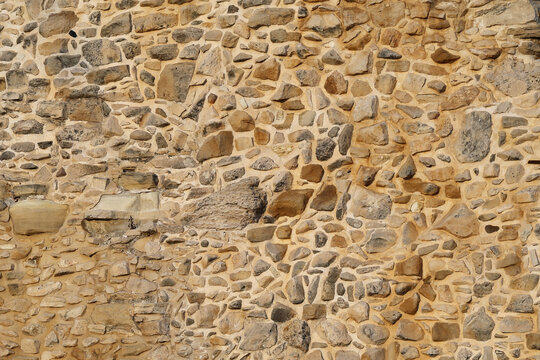 Old stone wall texture from Cyprus.
