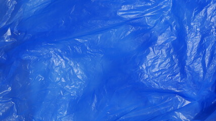 blue plastic bag texture