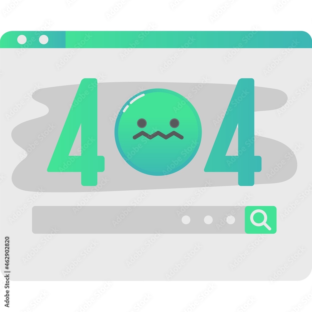 Poster website error vector web alert failure page icon