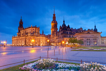 Panoramablick auf Dresden, Deutschland
