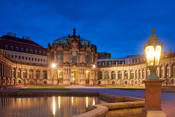 Fototapeta na wymiar Panoramablick auf Dresden, Deutschland