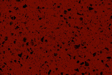 red quartz surface for creative concept background. close up artificial stone showing stone...