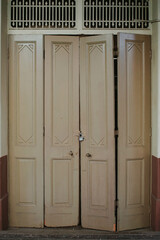 wooden door