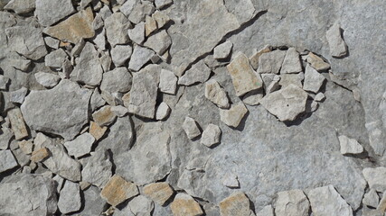 background texture old stone surface broken shards