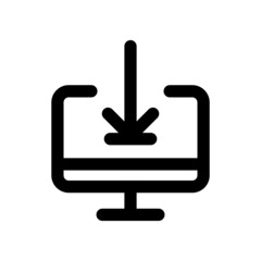 Download to computer icon