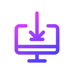 Download to computer icon