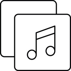 Music Isolated Vector icon which can easily modify or edit

