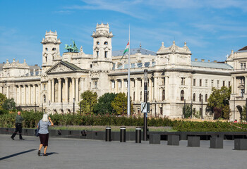 Fototapeta premium View of the street in Budapest, Hungary