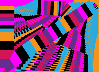 Abstract background, geometric dynamic pattern, vector modern design texture.