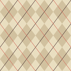 Falling leaves Argyle - repeat pattern