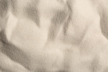 Fototapeta na wymiar Uncooked organic semolina as background, closeup view