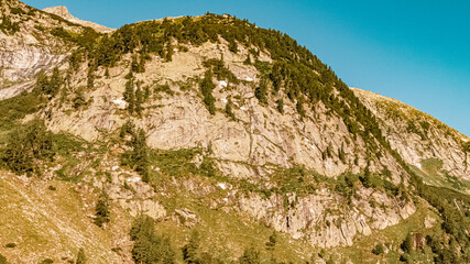 Beautiful alpine summer view at the famous Koelnbreinsperre, Maltatal, Kaernten, Austria