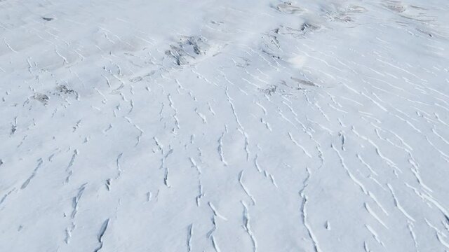 Aerial of the Harding Icefiend and mountains in Kenai Fjords National Park, Alaska
