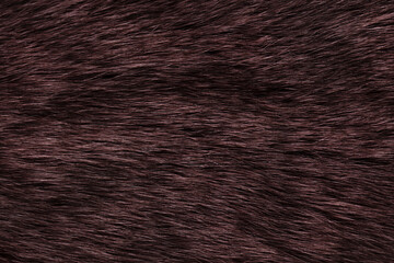 background natural fur of brown color