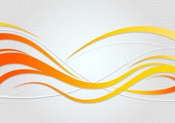 Abstract wavy background