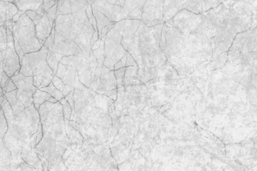 Tło, tekstura, ściana. Jasna biała popękana ściana © markstudio2008