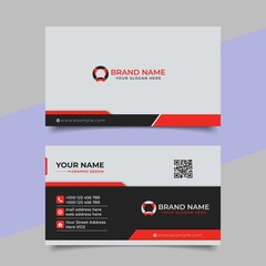 modern creative professional business card vector design