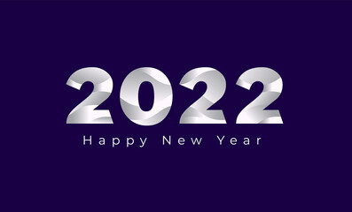 2022 Happy New Year. Happy New Year 2022 Background Template. Calendar header 2022 number on white abstract vector design. Happy New Year 2022 text design for Brochure design, card, banner.