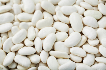 White beans are beans with a full-screen texture.