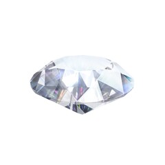 横から見たブリリアントカットのダイヤモンド