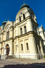 Naklejka premium Cathedral of the Saint Demetrius of Thessaloniki in Vidin, Bulgaria