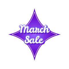 March Sale and Discount Banner Design