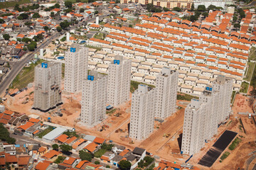 SAO PAULO BRAZIL CITY AERIAL Tiete River. VIEW. High quality photo
