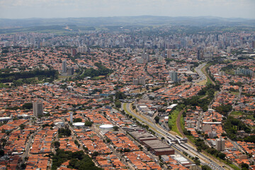 SAO PAULO BRAZIL CITY AERIAL VIEW. High quality photo