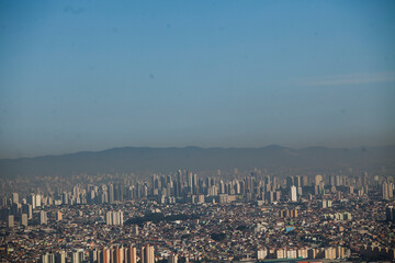 SAO PAULO BRAZIL CITY AERIAL VIEW. High quality photo