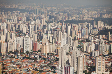 SAO PAULO BRAZIL CITY AERIAL VIEW. High quality photo