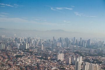 SAO PAULO BRAZIL CITY AERIAL VIEW. High quality photo