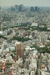 Fototapeta na wymiar Tokyo Aerial View at daytime. High quality photo