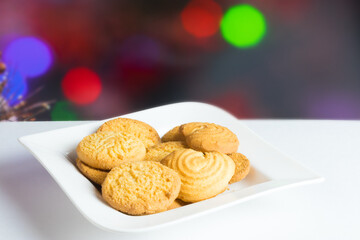 traditional Christmas cookies from Colombia