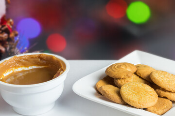 Traditional Christmas cookies and sweets from Colombia