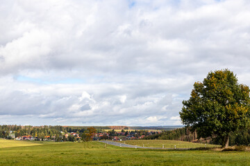 Obraz premium Harzlandschaft bei Beneckenstein Tanne Stadt Oberharz am Brocken