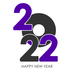2022 New Year Christmas Holiday Background Cover Concept Design. Vector 2022 New Year Christmas