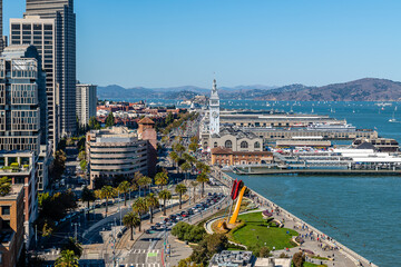 The Embarcadero in San Francisco