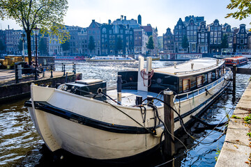 Fototapeta na wymiar old town of Amsterdam