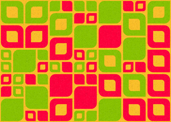 Obraz premium Abstract Geometric Pattern generative computational art illustration