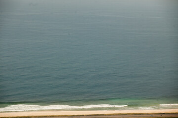 Aerial view of a beach in Brazil